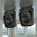 2 Pack Cruise Ship Approved Magnetic Fan 5000mAh Rechargeable & Plug-In, 5-Speed Adjustable, Quiet Operation, 5-12 Hour Battery Life, Travel & Cruise Essentials 2026