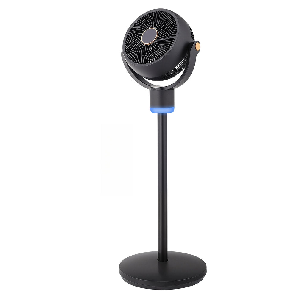 40'' Standing Fan for Bedroom, 120°+90°Omni-Directional Oscillating Fan, 3-In-1 Pedestal & Tabletop Fan with 3 Speeds, 12H Timer, Adjustable Height, Air Circulator Fan