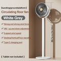 Adjustable Height Fan, 5 Speed Settings, Type-C Charging Port Lithium Battery Powered, Air Circulation Device, Modern Fan USB Charging Port